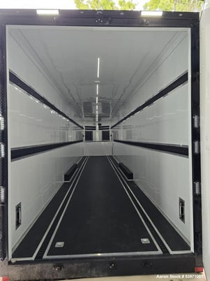 Rock Solid Cargo, Gooseneck Trailer, 8.5' x 52', 30,000 lb Rating, Triple Axle, Blackout Package, 2025 - Image 3