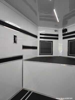 Rock Solid Cargo, Gooseneck Trailer, 8.5' x 52', 30,000 lb Rating, Triple Axle, Blackout Package, 2025 - Image 6