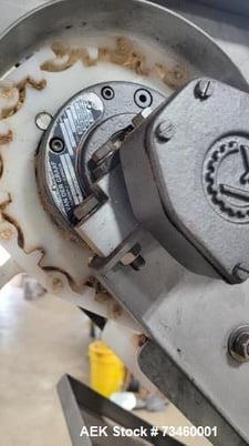 8.5" wide, Ralston, Inclined Cleated Belt Conveyor, 8.5" Wide Belt, 114" H, Adjustable Height, 61" x 42" - Image 4