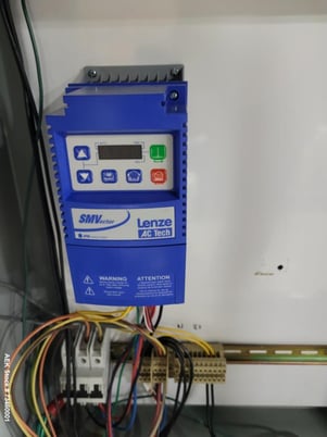 8.5" wide, Ralston, Inclined Cleated Belt Conveyor, 8.5" Wide Belt, 114" H, Adjustable Height, 61" x 42" - Image 7