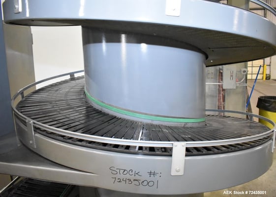 16" wide, Ambaflex #SV400-1300, Spiral Conveyor, 17' T, bottom to top - Image 8