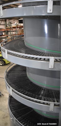 16" wide, Ambaflex #SV400-1300, Spiral Conveyor, 17' T, bottom to top - Image 9