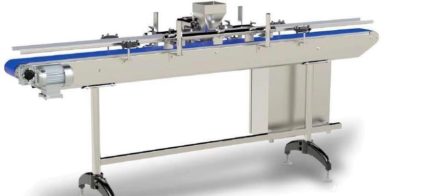 EndFlex Tabletop Indexing Conveyor, 100" L, Jar Filling Integration, Unused - Image 2