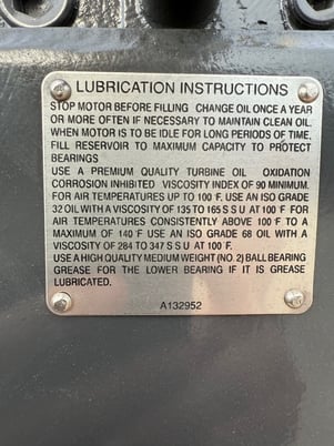 450 HP 1780 RPM U.S. Motors, Frame 5008P, weather protected enclosure type 1, AC/BB, 2300/4000 Volts - Image 6