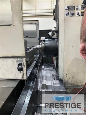 4.33" Toshiba #BTD-110.R16, CNC horizontal boring mill, Tosnuc 888 Control, thru spindle coolant, 38 - Image 5