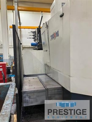 4.33" Toshiba #BTD-110.R16, CNC horizontal boring mill, Tosnuc 888 Control, thru spindle coolant, 38 - Image 9