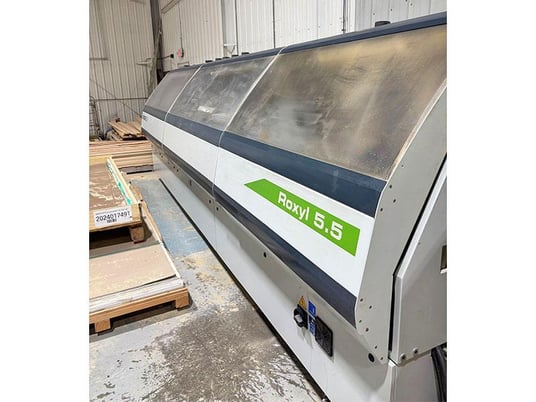 Biesse #Roxyl-5.5, edgebander w/ pre-mill & corner rounding, 2013 - Image 1