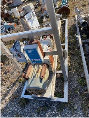 Moyno, Pump, w/Auger, 0.5 HP, On Base - Image 1