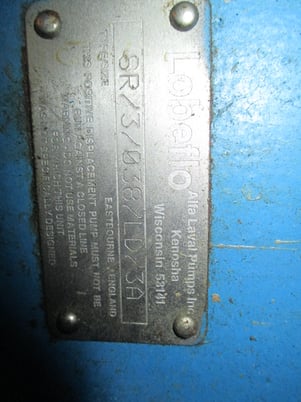 Lobe, Flow Rotary Pump, Stainless Steel, 3", 2 HP, 460 V, 1175 RPM - Image 2