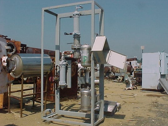 8 gallon Dusenbery, Stainless Steel Reactor/Autoclave System, 10" diameter x 24" Straight Side, 125 psi @ - Image 1