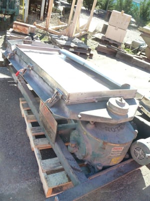30" x 60" Rotex #201PS-AL/SS, Classifier, 1-Deck, Stainless Steel Tray - Image 1