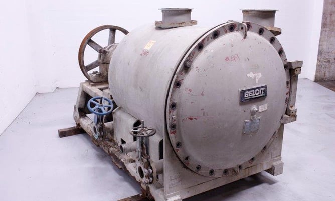 Beloit #MR32, Horizontal Pressure Screen, Stainless Steel, 0.008" Slots - Image 1