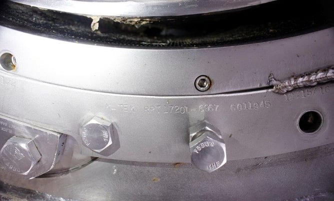 Beloit #MR32, Horizontal Pressure Screen, Stainless Steel, 0.008" Slots - Image 6