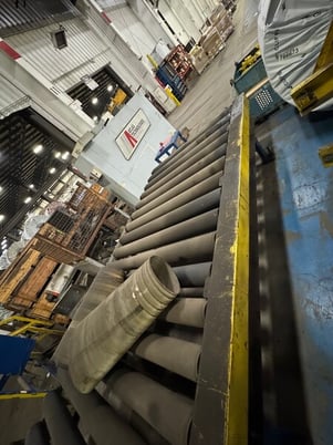 76.5" wide x 30' long, Run Out Table - Image 3