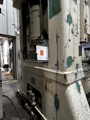 200 Ton, Minster #E2-200-84x48, straight side double crank, 8" stroke, 24.5" Shut Height, 90 SPM, 48" - Image 6