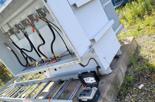 1794 KVA 27600 Primary, 770Y/445 Secondary, Stein transformer, 2001 - Image 5