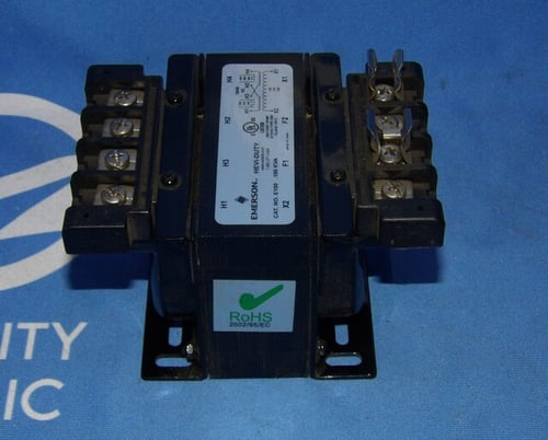 Emerson E100 Hevy Duty type SBE transformer, .100 KVA, 1 yr warranty - Image 4