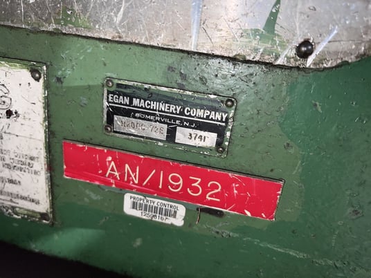 20000 lb. Egan, uncoiler w/ coil car, 72" width, 72" outside dimensions - Image 10