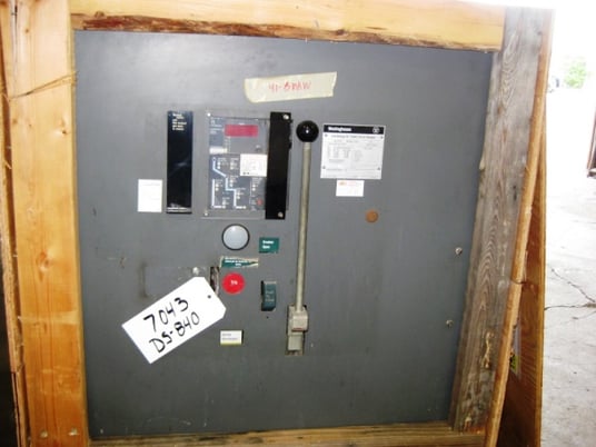 4000 Amps, Westinghouse, DS/DSII-840, w/switchgear, stationary - Image 2