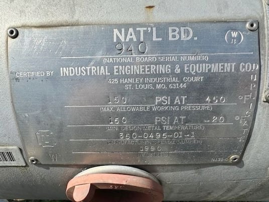 50 KW Industrial Engineering & Equipment #IE-50/60-L, Syltherm Temperature Control Unit, w/150 psi @ - Image 9