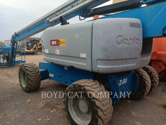 Genie Industries Z80/60DSEL G84, Articulated Boom Lift, 1685 hours, S/N: Z8012-3654, 2012 - Image 2