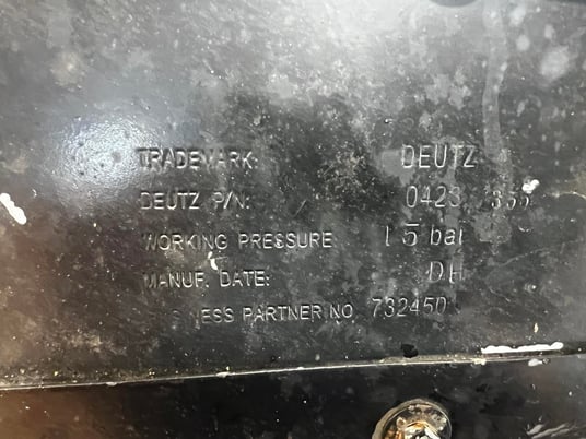 Deutz #BF4L914, industrial engine, air cooled, some damage from handling - Image 10