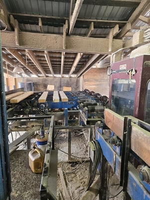 Brewco #B1600-Grade, Complete Resaw System, 16" x 16" x 16' capacity, board separator, 2014 - Image 4