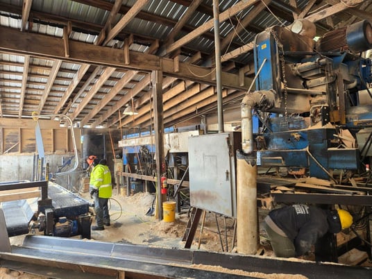 Brewco #B1600-Grade, Complete Resaw System, 16" x 16" x 16' capacity, board separator, 2014 - Image 9