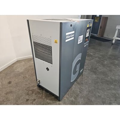 67 cfm, 129 psi, Atlas Copco #GA11+FF, rotary screw air compressor, 15 HP, Elektronikon Touch controller - Image 4