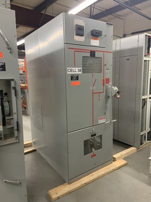Westinghouse, fused AWP-2 load interrupter, 5kV 600A 61kA Fault Closing 80kA Momentary 60kV BIL (3 Available) - Image 2