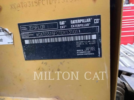 Caterpillar 315, Crawler Excavator, 5074 hours, S/N: TDY13101, 2019 - Image 6
