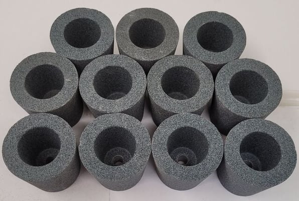 Norton grinding stone - 2/1-5/8 x 2 x 5/16 - lot of 11 - Image 2