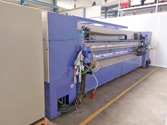 Monguzzi / Fisher Ruckle #Alos/AFH-34, veneer guillotine w/ internal milling & glue applicator - Image 8