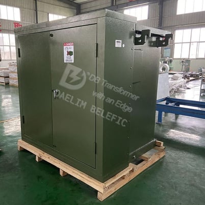 2000 KVA 25000 Primary, 480/277 Secondary, Daelim, pad mount, oil filled transformer, new, 2024 - Image 1