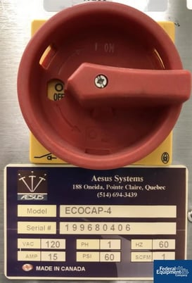Aesus #ECOCAP-4, Retorquer, 8 spindle, 110 V. - Image 2