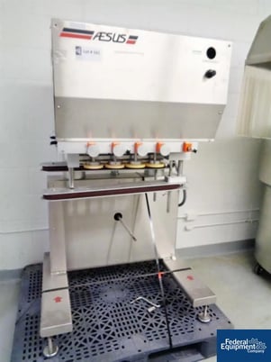 Aesus #ECOCAP-4, Retorquer, 8 spindle, 110 V. - Image 3