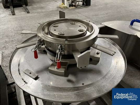 Fette #3090I, Tablet Press Turret Stand, Stainless Steel - Image 4