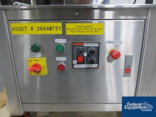 ACG Pam #MCS100, FIlled Capsule Sorter, Stainless Steel, 9" x 12" sort area - Image 8