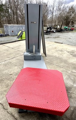 Infrapak #HPS, sidewinder stretch wrapper, 48" x 48" pallet turntable, 6' 6"wrap height - Image 2