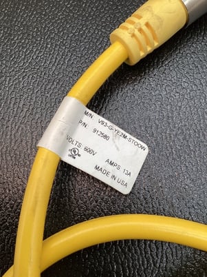 Pepperl+fuchs 912580 female cordset 7/8in 3-pin stoow used - Image 6