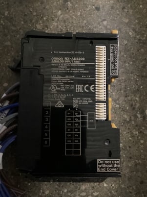 Omron nx-ad3203 analog input module 4ch 4-20ma used - Image 6