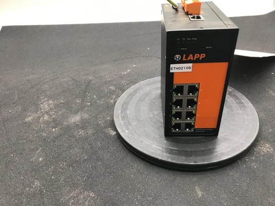 Lapp 21700126 etherline m08t-2gen ethernet switch used - Image 1