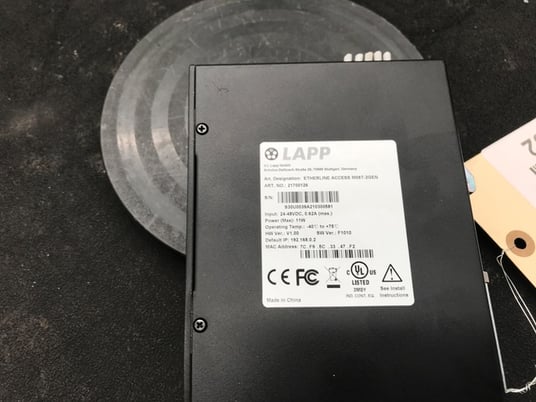 Lapp 21700126 etherline m08t-2gen ethernet switch used - Image 3