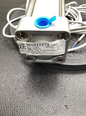 Smc ncda1f200-0400-a53l tie rod air cylinder used - Image 7