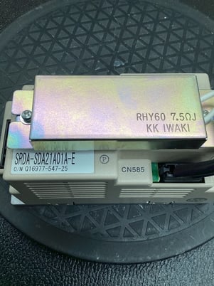 Yaskawa srda-sda21a01a-e dx100 servo amplifier used - Image 6
