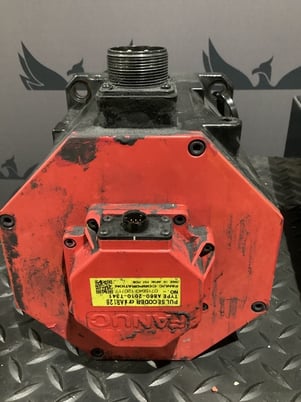 Fanuc a06b-0041-b605#s042 aisr 30/3000 servo motor used - Image 3