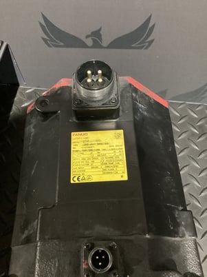 Fanuc a06b-0041-b605#s042 aisr 30/3000 servo motor used - Image 4