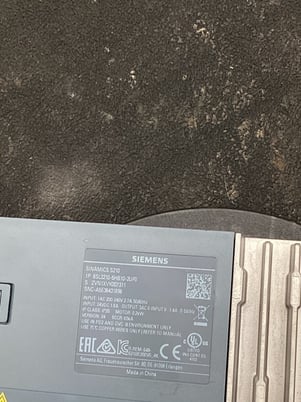 Siemens #6sl3210-5hb10-2uf0 sinamics s210 servo drive used - Image 4