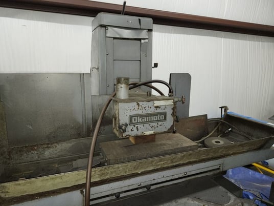 8" x 20" Okamoto #820A, surface grinder, magnetic chuck, 2 HP - Image 5