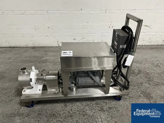 Maso #MR-125, Sanitary Pump, TEFC, 3ph, 1720/510 RPM - Image 3